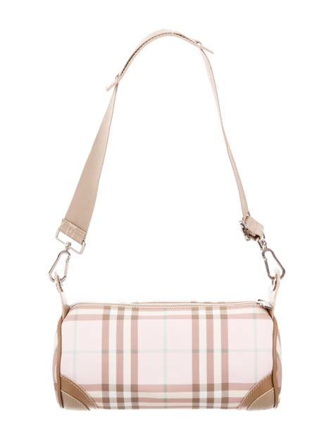 burberry handbags pink|burberry check shoulder bag.